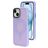 Mobiparts Hardcover iPhone 15 MagSafe Hülle Hardcase Backcover - Satin Lila