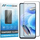 Mobigear Premium Xiaomi Redmi Note 12 Pro Panzerglas Gehärtetes Glas Displayschutz - Hüllenfreundlich - Schwarz
