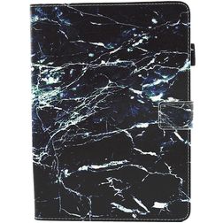 Mobigear Marble iPad 6 (2018) Hülle Klapphülle - Schwarz