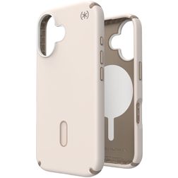 Speck Presidio2 Pro iPhone 16 MagSafe Hülle Hardcase Backcover Stoßfest - Bleached Bone