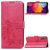 Mobigear Clover Samsung Galaxy A50 Hülle Klapphülle Geldbörse - Pink