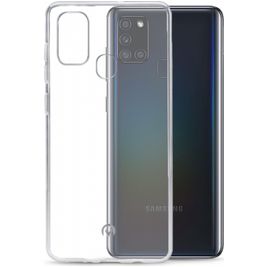 Mobilize Gelly Durchsichtig Samsung Galaxy A21s Hülle Flexibles TPU Backcover - Transparent