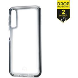 Mobilize Shatterproof Samsung Galaxy A7 (2018) Hülle Hardcase Backcover Stoßfest - Transparent / Schwarz