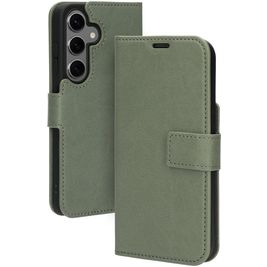 Mobiparts Classic Wallet Samsung Galaxy S24 Hülle Klapphülle Geldbörse - Stone Green