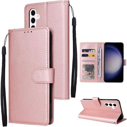 Mobigear Wallet Samsung Galaxy S26 Plus Hülle Klapphülle Geldbörse - Roségold