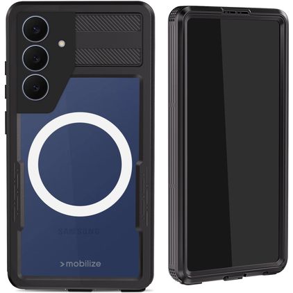 Mobilize Waterproof Samsung Galaxy S25 FE Wasserdicht MagSafe Hülle Hardcase Backcover - Schwarz