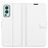 Mobigear Classic OnePlus Nord 2 Hülle Klapphülle Geldbörse - Weiß