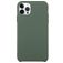 Mobigear Rubber Touch iPhone 15 Pro Silikon Hülle Backcover - Grün