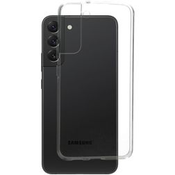 Mobiparts Classic Durchsichtig Samsung Galaxy S22 Plus Hülle Flexibles TPU Backcover - Transparent
