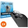 Mobigear iPhone 12 Pro Max Panzerglas Gehärtetes Glas Kamera Schutz - Hüllenfreundlich (2er Pack)