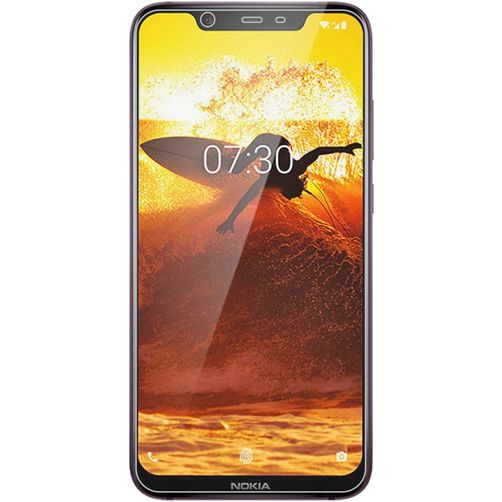 Mobigear Nokia 8.1 Panzerglas Gehärtetes Glas Displayschutz - Hüllenfreundlich