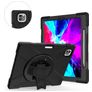 Mobigear SureGrip XGuard iPad Pro 13 Zoll (2025) Hülle Kunststoff,Silikon Backcover + Stifthalter + Schulterträger + Ständer - Schwarz