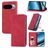 Mobigear Retro Slim Google Pixel 10 Pro XL Hülle Klapphülle Geldbörse - Rot