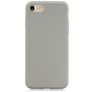 Mobigear Colors iPhone 8 Hülle Flexibles TPU Backcover - Grau