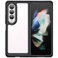 Mobigear Crystal Samsung Galaxy Z Fold 4 Hülle Hardcase Backcover - Transparent / Schwarz