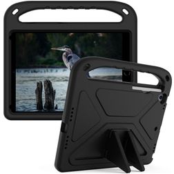 Mobigear AeroArmor iPad 7 (2019) Tablet Hülle für Kinder mit Tragegriff + Stifthalter - Schwarz