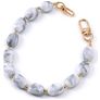Mobigear Kunststoff Pebble Verstellbare Universal-Handykette - Cloud Grey