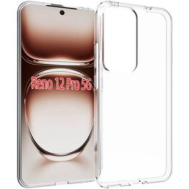 Mobigear Basics Durchsichtig OPPO Reno 12 Pro Hülle Flexibles TPU Backcover - Transparent