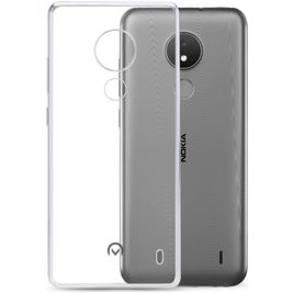 Mobilize Gelly Durchsichtig Nokia C21 Hülle Flexibles TPU Backcover - Transparent