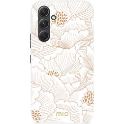 MIO Samsung Galaxy A54 MagSafe Hardcase Backcover - White Roses