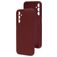 Mobiparts Samsung Galaxy A14 Silikon Backcover - Plum Red