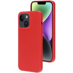 Mobiparts iPhone 14 Plus Silikon Hülle Backcover - Scarlet Red