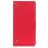 Mobigear Ranch LG K50s Hülle Klapphülle Geldbörse - Rot