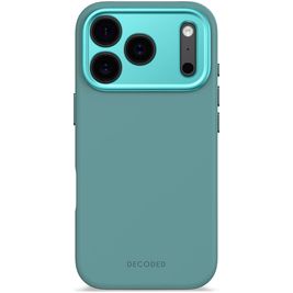 Decoded iPhone 17 Pro Silikon Hülle Backcover - Retro Blue