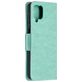 Mobigear Butterfly Samsung Galaxy A12 Hülle Klapphülle Geldbörse - Türkis