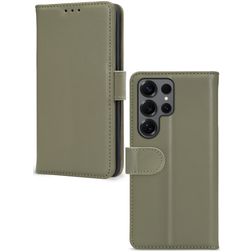 Mobilize Premium Gelly Samsung Galaxy S26 Ultra Hülle Klapphülle Geldbörse - Grün