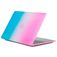 Mobigear Rainbow Matte MacBook Pro 13 Zoll (2016-2023) Hardcase Hülle MacBook Case - Blau / Pink - Model A1706 / A1708 / A1989 / A2159 / A2289 / A2251 / A2338