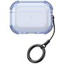 Mobigear Crystal Clip Apple AirPods Pro 3 Hülle Flexibles TPU - Blau