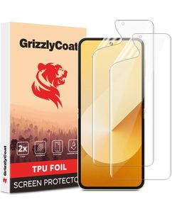 GrizzlyCoat Samsung Galaxy Z Flip 5 Hydrogel TPU Displayschutz - Hüllenfreundlich - Schwarz