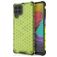 Mobigear Honeycomb Samsung Galaxy M53 Hülle Hardcase Backcover Stoßfest - Grün