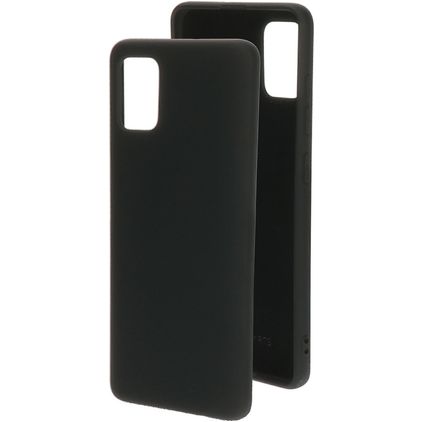 Mobiparts Samsung Galaxy A51 Silikon Backcover - Schwarz