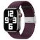 Mobigear Braided Nylon Apple Watch Armband Klappschließe - 42/41/40/38 mm - Weinrot