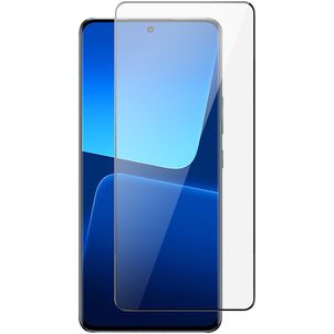 Mobigear Premium Xiaomi 13 Panzerglas Gehärtetes Glas Displayschutz - Hüllenfreundlich - Schwarz