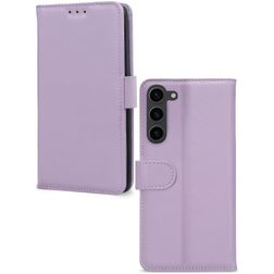Mobilize Premium Gelly Wallet Samsung Galaxy S23 Plus Hülle Klapphülle Geldbörse - Lila