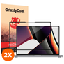 GrizzlyCoat Premium MacBook Pro 14 Zoll (2021-2026) Displayschutz Schutzfolie - Hüllenfreundlich (2er Pack)