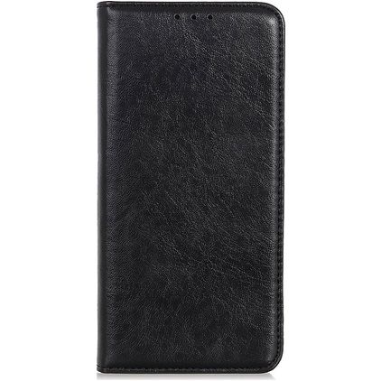 Mobigear Classic Elegance POCO F3 Hülle Klapphülle Geldbörse - Schwarz