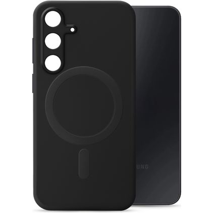 My Style Protective Flex Samsung Galaxy S25 FE MagSafe Hülle Flexibles TPU Backcover - Schwarz