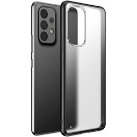 Mobigear Shockproof Samsung Galaxy A73 Hülle Hardcase Backcover Stoßfest - Schwarz