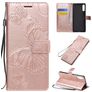 Mobigear Butterfly Bookcase Case Rose Gold Sony Xperia L4