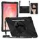 Mobigear SureGrip XGuard Samsung Galaxy Tab S11 Ultra Hülle Kunststoff / Silikon Backcover + Stylus-Halter + Schultergurt + Ständer - Schwarz