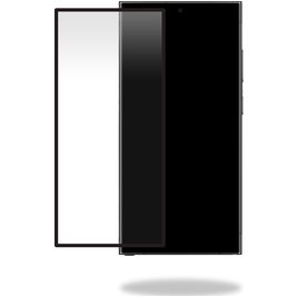 Mobilize Samsung Galaxy S24 Ultra Panzerglas Gehärtetes Glas Displayschutz Privacy - Hüllenfreundlich - Schwarz