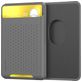 Mobigear Pocket Silikon Kartenetui - 2 Karten - MagSafe Kompatibel - Grau