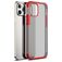 Mobigear Shockproof iPhone 12 Pro Max Hülle Hardcase Backcover Stoßfest - Rot