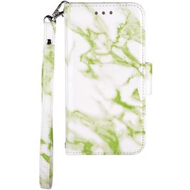 Mobigear Marble iPhone XS Max Hülle Klapphülle Geldbörse - Grün Mobigear Marble iPhone XS Max Hülle Klapphülle Geldbörse - Grün