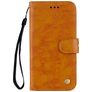 Mobigear Wallet Huawei P Smart Plus (2019) Hülle Klapphülle Geldbörse - Cognac