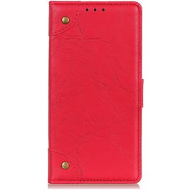 Mobigear Ranch Xiaomi Redmi 9A Hülle Klapphülle Geldbörse - Rot